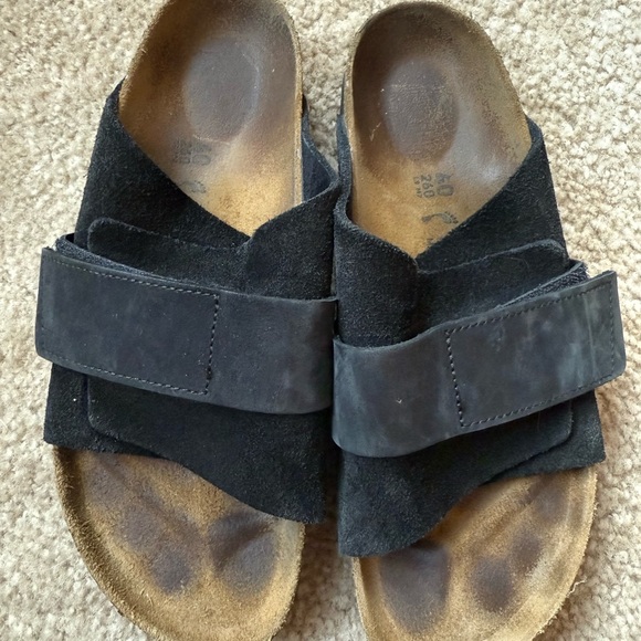 Birkenstock Black Suede Sandals - Picture 2 of 4